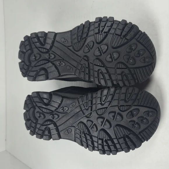 Merrell Kids Black Moab 3 Low Hiker Unisex Waterproof Hiking Shoe Toddler 10.5 - Picture 7 of 8